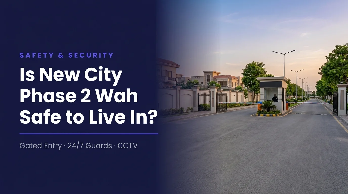 Safety and security in New City Phase 2 Wah housing society